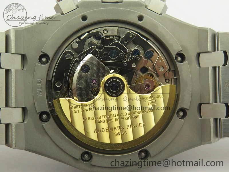 Royal Oak Chrono 26331ST SS OMF 1:1 Best Edition Black White Dial on SS Bracelet A7750