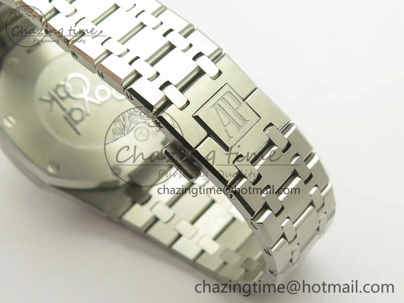 Royal Oak Chrono 26331ST SS OMF 1:1 Best Edition Blue White Dial on SS Bracelet A7750
