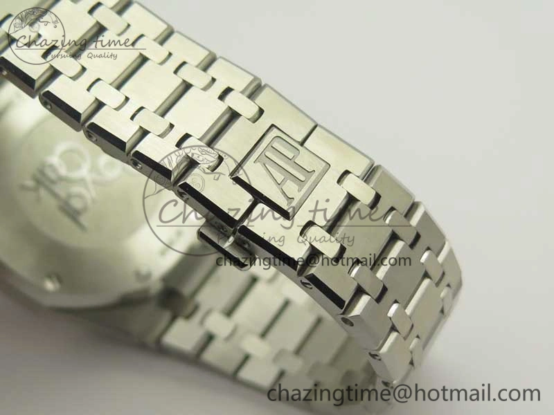 Royal Oak Chrono 26331ST SS OMF 1:1 Best Edition Blue White Dial on SS Bracelet A7750