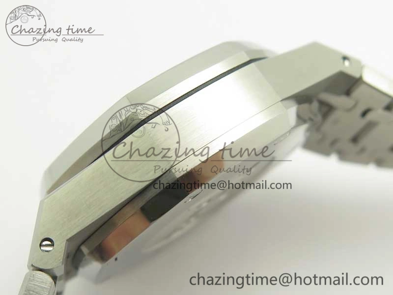 Royal Oak Chrono 26331ST SS OMF 1:1 Best Edition Blue White Dial on SS Bracelet A7750