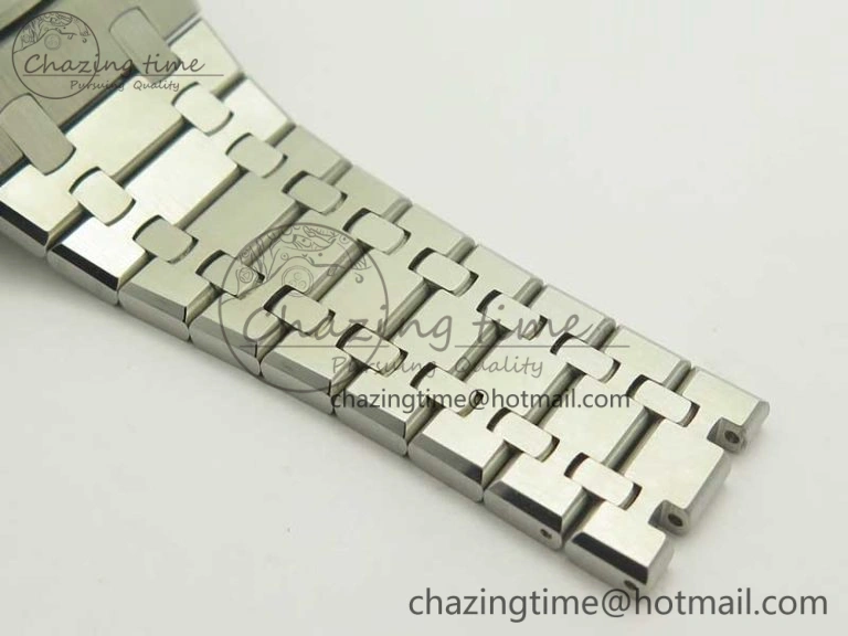 Royal Oak Chrono 26331ST SS OMF 1:1 Best Edition Blue White Dial on SS Bracelet A7750