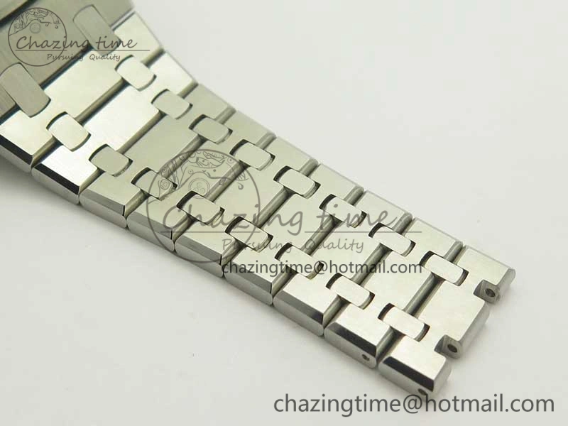 Royal Oak Chrono 26331ST SS OMF 1:1 Best Edition Blue White Dial on SS Bracelet A7750
