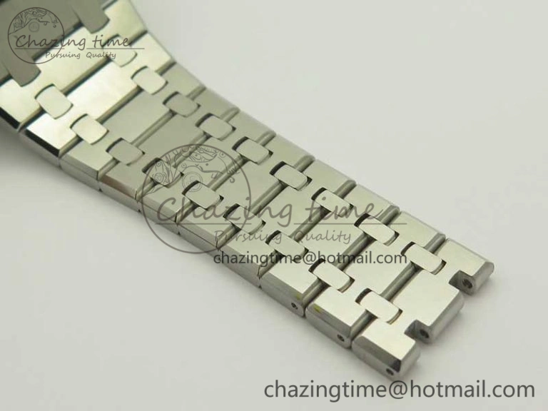 Royal Oak Chrono 26331ST SS OMF 1:1 Best Edition Blue White Dial on SS Bracelet A7750