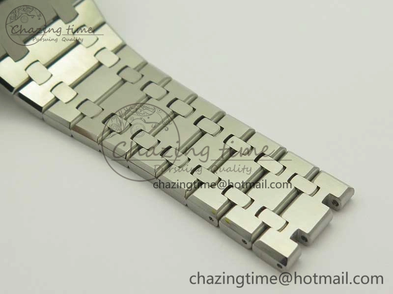 Royal Oak Chrono 26331ST SS OMF 1:1 Best Edition Blue White Dial on SS Bracelet A7750