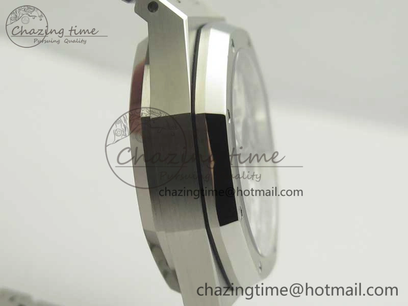 Royal Oak Chrono 26331ST SS OMF 1:1 Best Edition White Black Dial on SS Bracelet A7750
