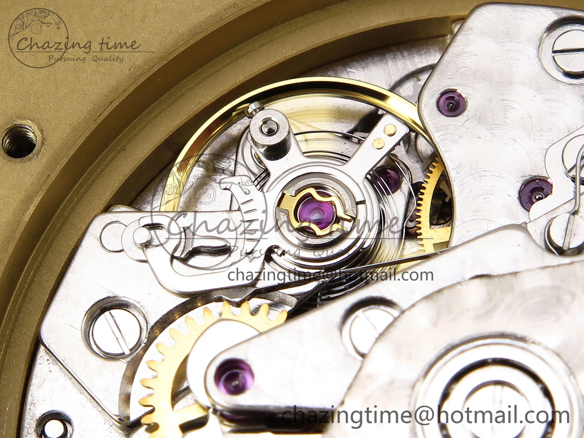 Royal Oak Chrono 26331ST YG IPF 1:1 Best Edition Blue Dial Gold Subdial on YG Bracelet A7750