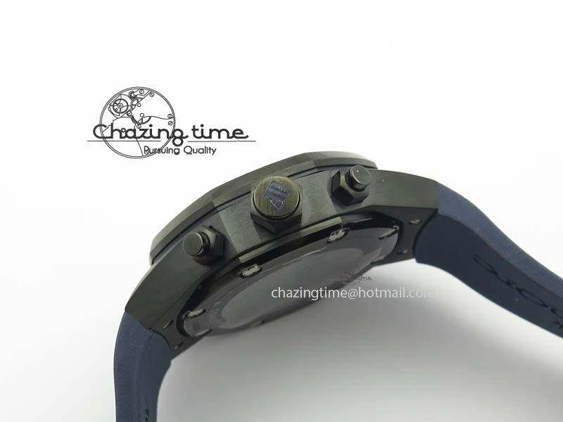 Royal Oak Concept PVD Blue Blue Dial On Blue Rubber Strap Jap Quartz