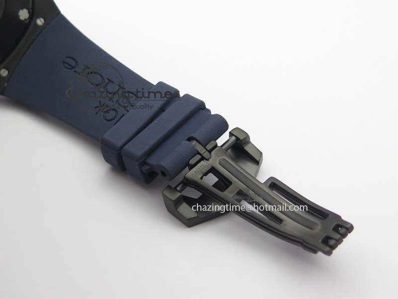 Royal Oak Concept PVD Blue Blue Dial On Blue Rubber Strap Jap Quartz