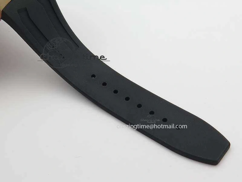Royal Oak Concept RG Black Silver Dial On Black Rubber Strap Jap Quartz