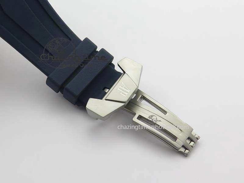 Royal Oak Concept SS Blue Blue Dial On Blue Rubber Strap Jap Quartz