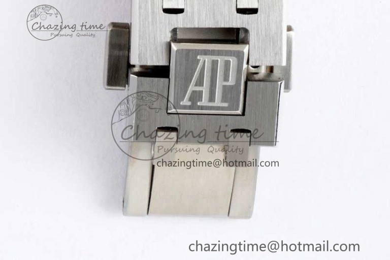 Royal Oak Fake Tourbillon SS ABF White Dial on SS Bracelet A23J (Erotic)