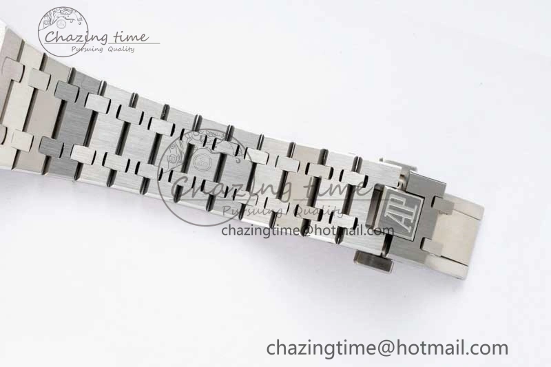 Royal Oak Fake Tourbillon SS ABF White Dial on SS Bracelet A23J (Erotic)