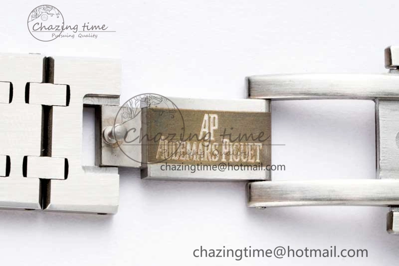 Royal Oak Fake Tourbillon SS ABF White Dial on SS Bracelet A23J (Erotic)