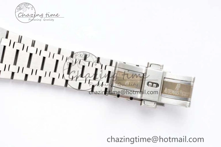 Royal Oak Fake Tourbillon SS ABF White Dial on SS Bracelet A23J (Erotic)