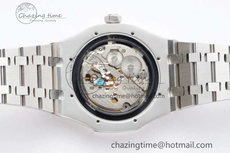 Royal Oak Fake Tourbillon SS ABF White Dial on SS Bracelet A23J (Erotic)