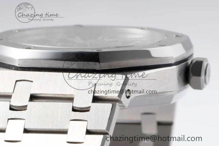 Royal Oak Fake Tourbillon SS ABF White Dial on SS Bracelet A23J (Erotic)