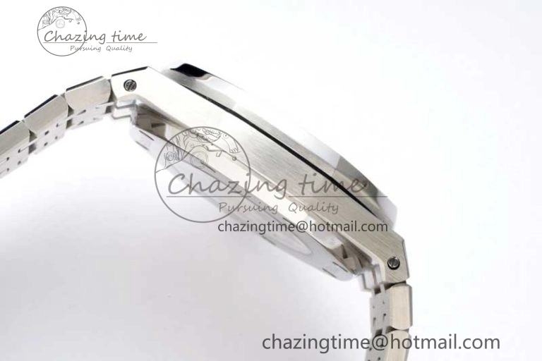 Royal Oak Fake Tourbillon SS ABF White Dial on SS Bracelet A23J (Erotic)
