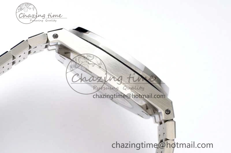 Royal Oak Fake Tourbillon SS ABF White Dial on SS Bracelet A23J (Erotic)