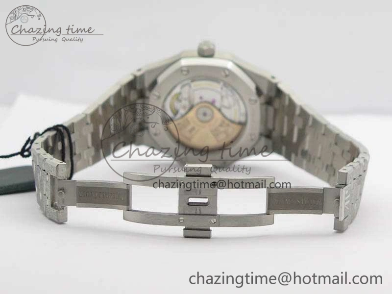 Royal Oak Jumbo 15454 Frosted 37mm JHF Best Edition Gray Dial On SS Bracelet A3120