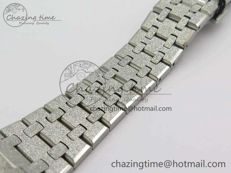 Royal Oak Jumbo 15454 Frosted 37mm JHF Best Edition Gray Dial On SS Bracelet A3120
