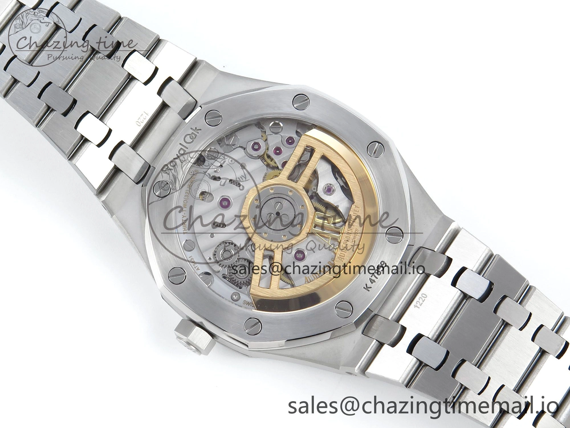 Royal Oak KAWS SS APSF 1:1 Best Edition XX Dial on SS Bracelet SA4302 Super Clone