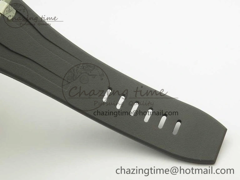Royal Oak Offshore 2017 44mm JF 1:1 Best Edition Gray Dial On Rubber Strap A3126 (Free XS Strap)V2 w  Cyclops