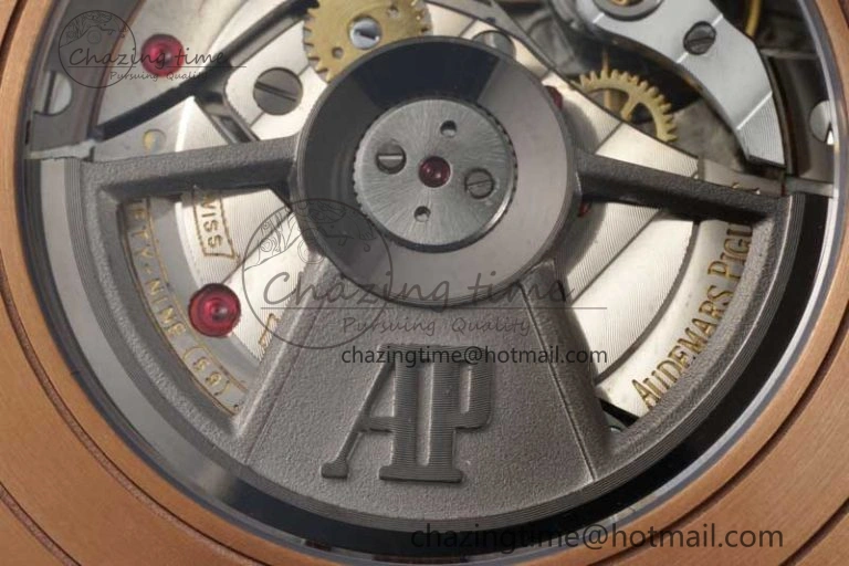Royal Oak Offshore 2017 44mm RG Summer Edition APF 1:1 Best Edition on White Rubber Strap A3126