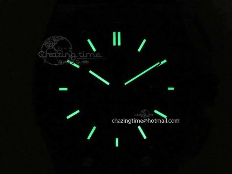 Royal Oak Offshore 2017 44mm Real Ceramic JF 1:1 Best Edition Black Dial RG Markers On Rubber Strap A3126