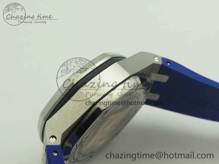 Royal Oak Offshore 2018 SIHH Indigo Blue JF 1:1 Best Edition On Blue Rubber Strap A3126