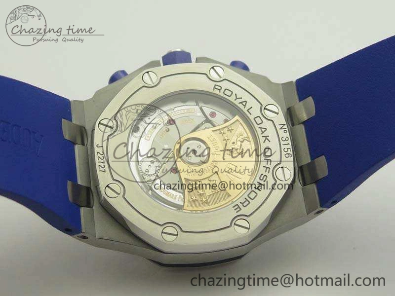 Royal Oak Offshore 2018 SIHH Indigo Blue JF 1:1 Best Edition On Blue Rubber Strap A3126