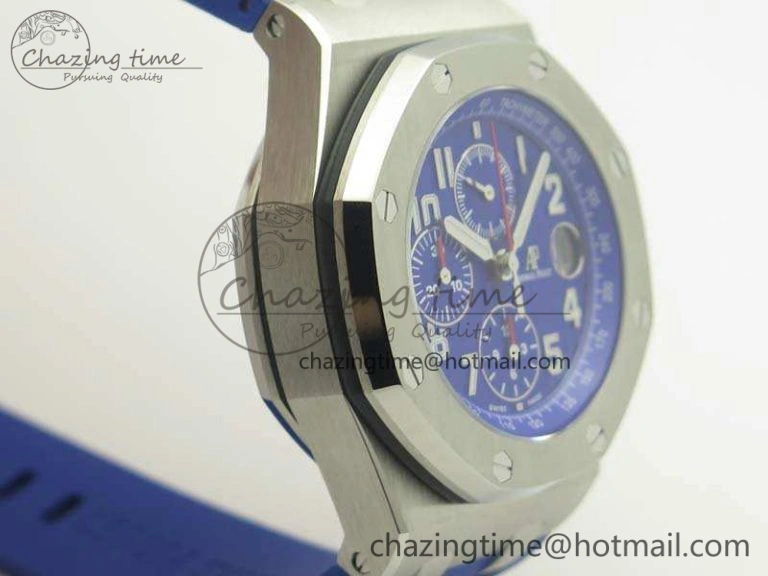 Royal Oak Offshore 2018 SIHH Indigo Blue JF 1:1 Best Edition On Blue Rubber Strap A3126