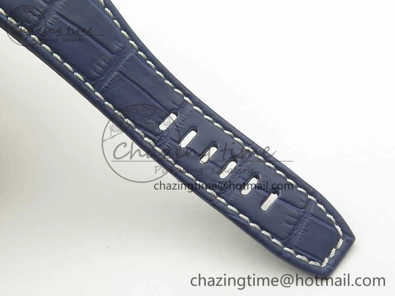 Royal Oak Offshore 2018 SIHH JF 1:1 Best Edition Black Blue Dial on Blue Leather Strap A3126 w  Cyclops