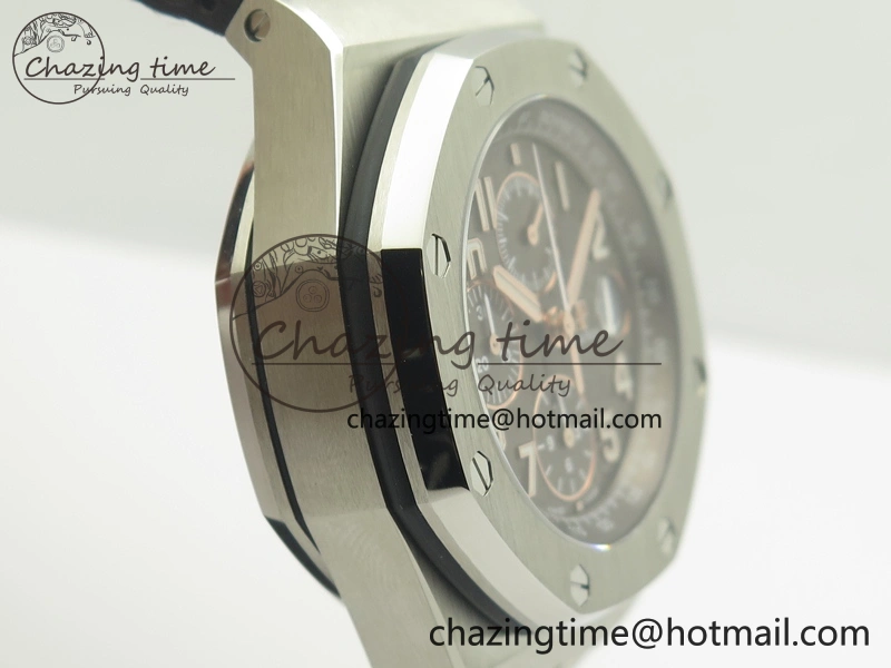Royal Oak Offshore 2018 SIHH JF 1:1 Best Edition “Havana” Brown Dial On Brown Leather Strap A3126 w  Cyclops
