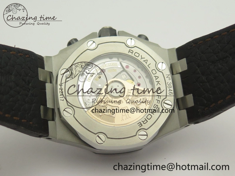 Royal Oak Offshore 2018 SIHH JF 1:1 Best Edition “Havana” Brown Dial On Brown Leather Strap A3126 w  Cyclops