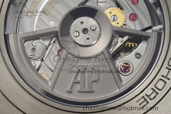 Royal Oak Offshore 2020 44mm APF 1:1 Best Edition Green Ceramic Bezel on Rubber Strap A3126