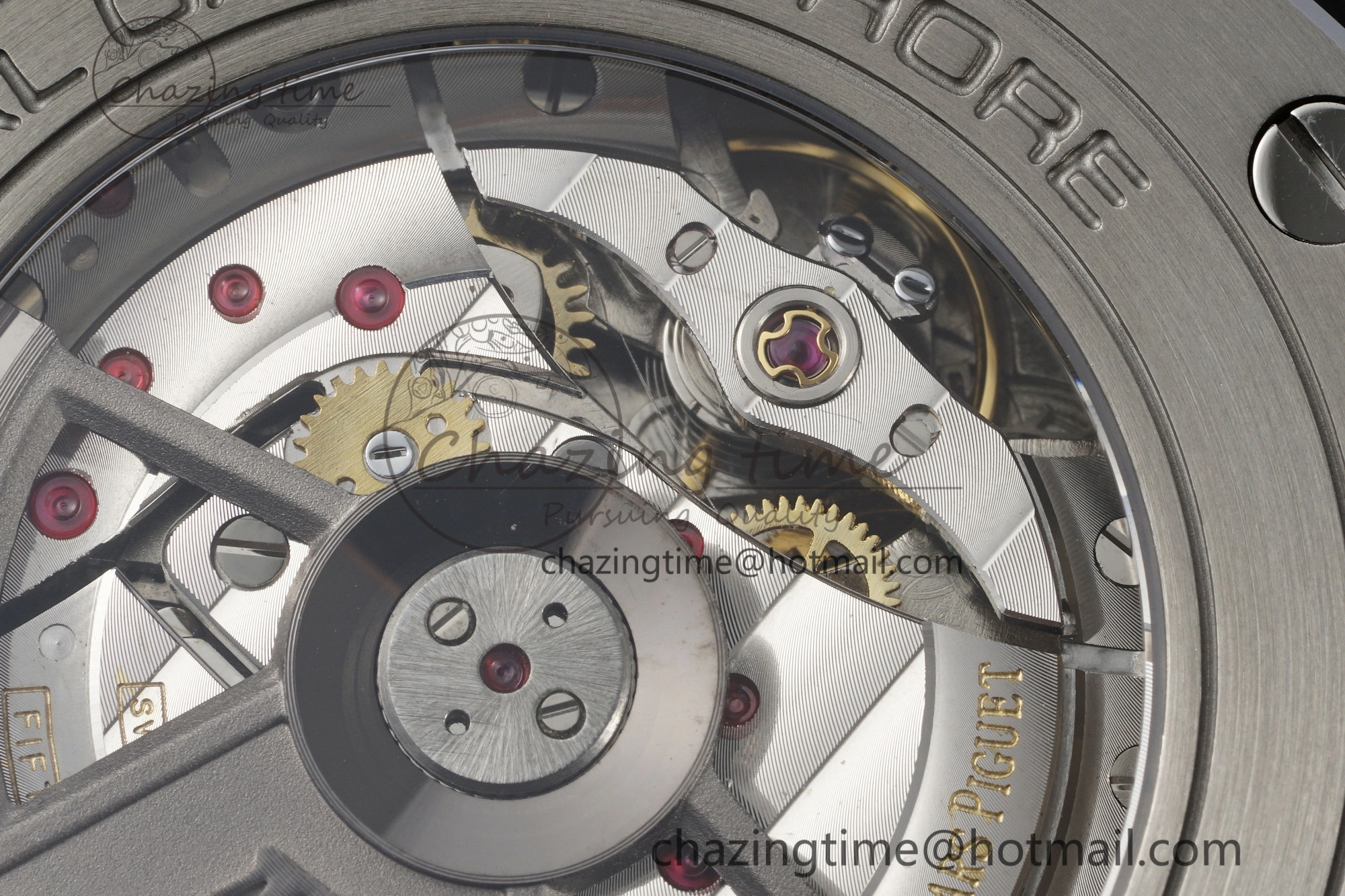 Royal Oak Offshore 2020 44mm APF 1:1 Best Edition Green Ceramic Bezel on Rubber Strap A3126