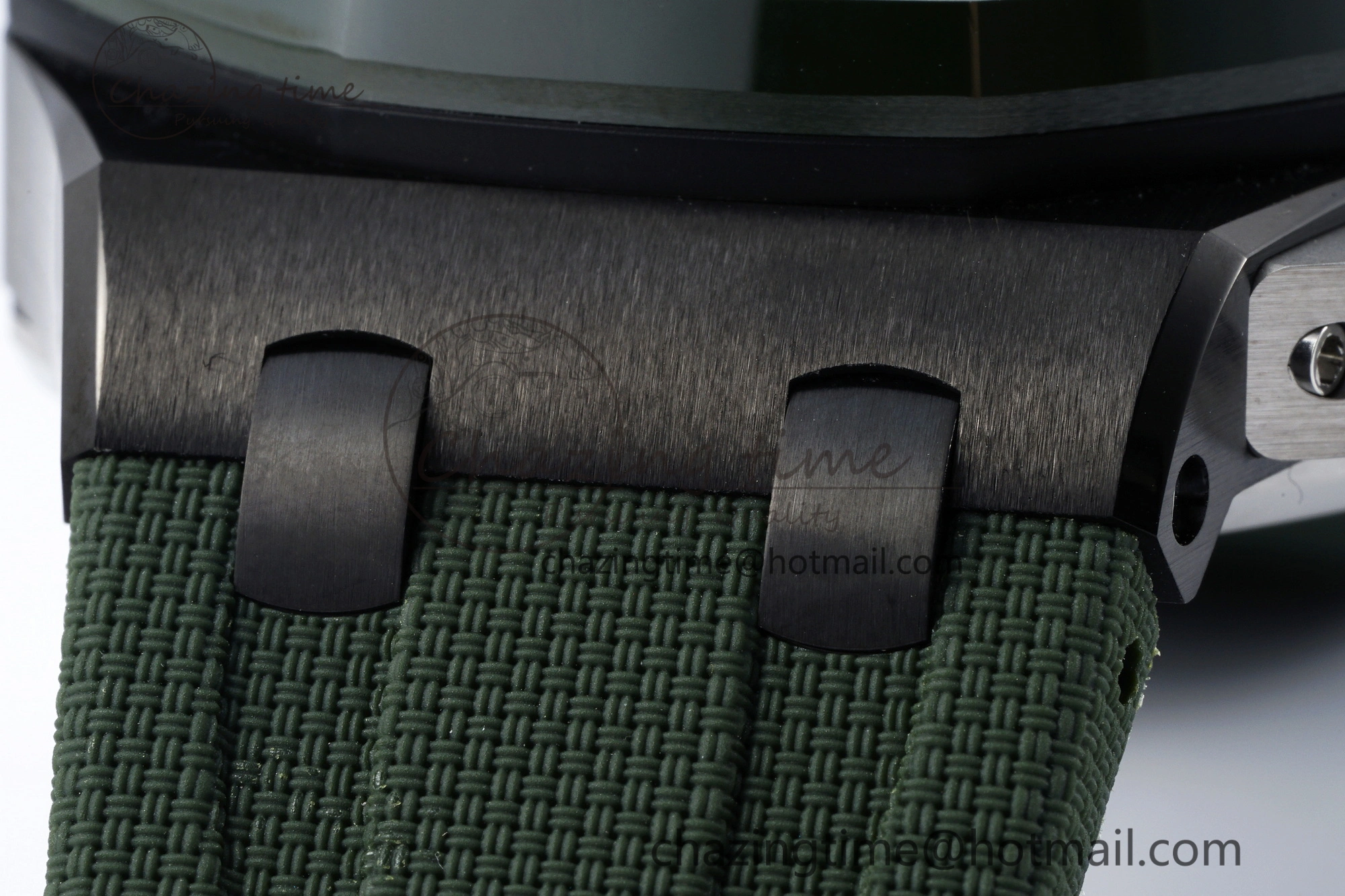 Royal Oak Offshore 2020 44mm APF 1:1 Best Edition Green Ceramic Bezel on Rubber Strap A3126