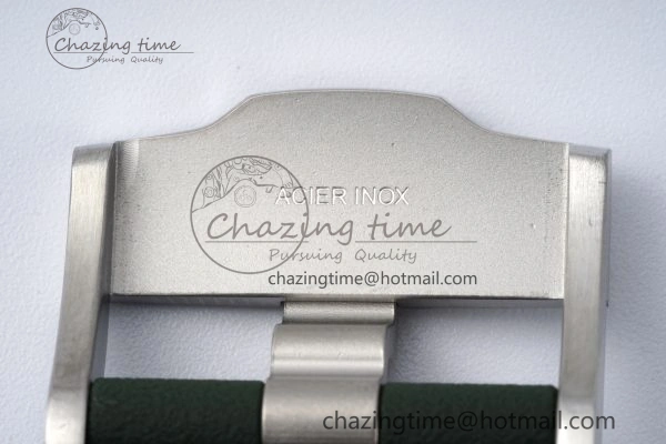 Royal Oak Offshore 2020 44mm APF 1:1 Best Edition Green Ceramic Bezel on Rubber Strap A3126