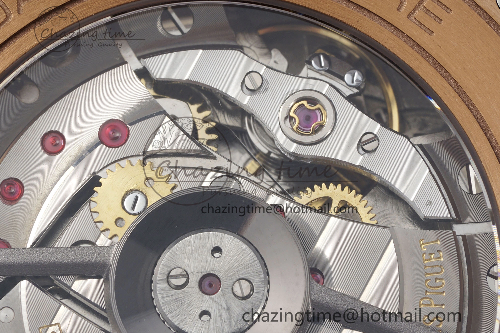 Royal Oak Offshore 2020 44mm APF 1:1 Best Edition RG Bezel on Rubber Strap A3126