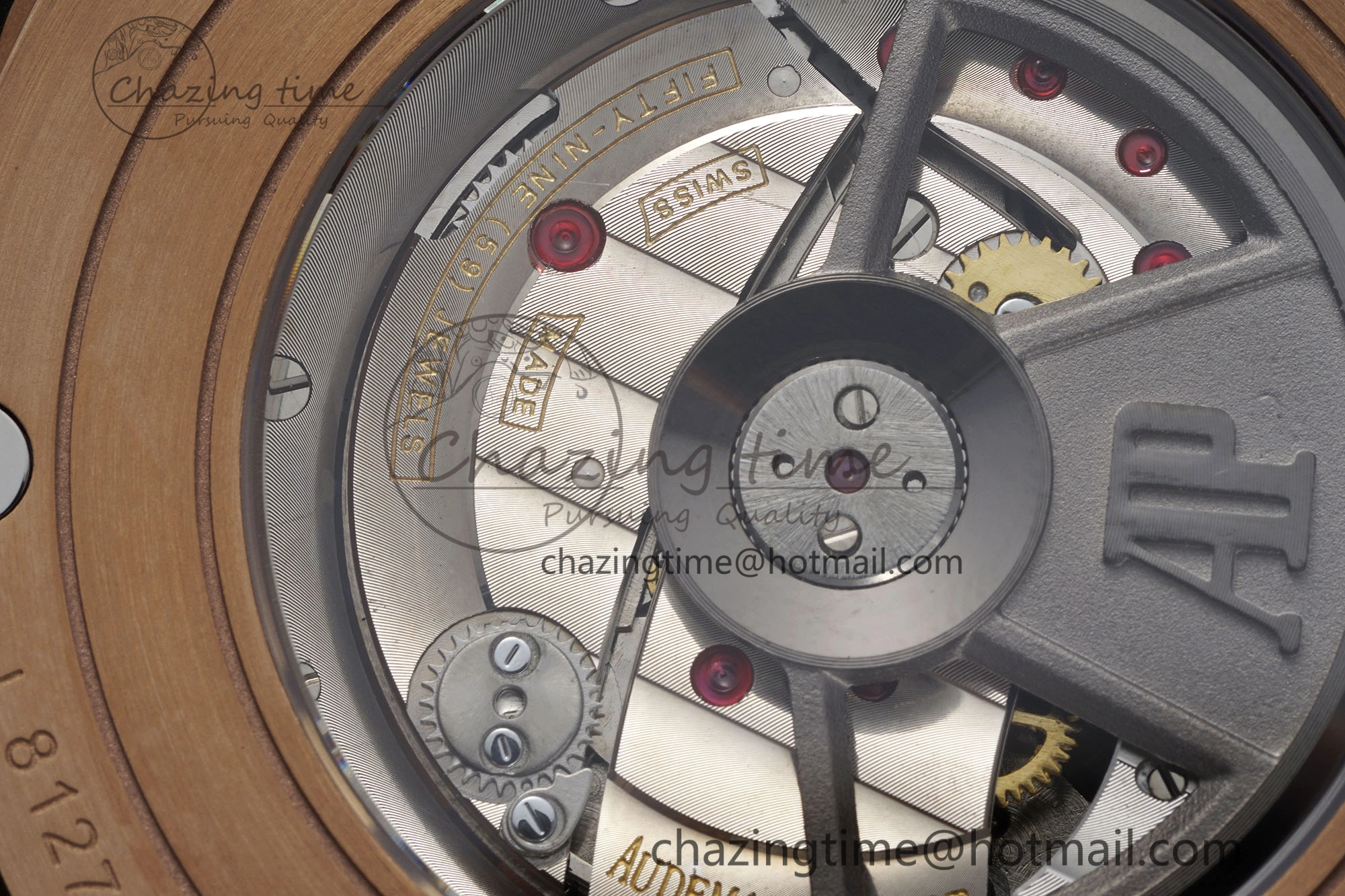 Royal Oak Offshore 2020 44mm APF 1:1 Best Edition RG Bezel on Rubber Strap A3126
