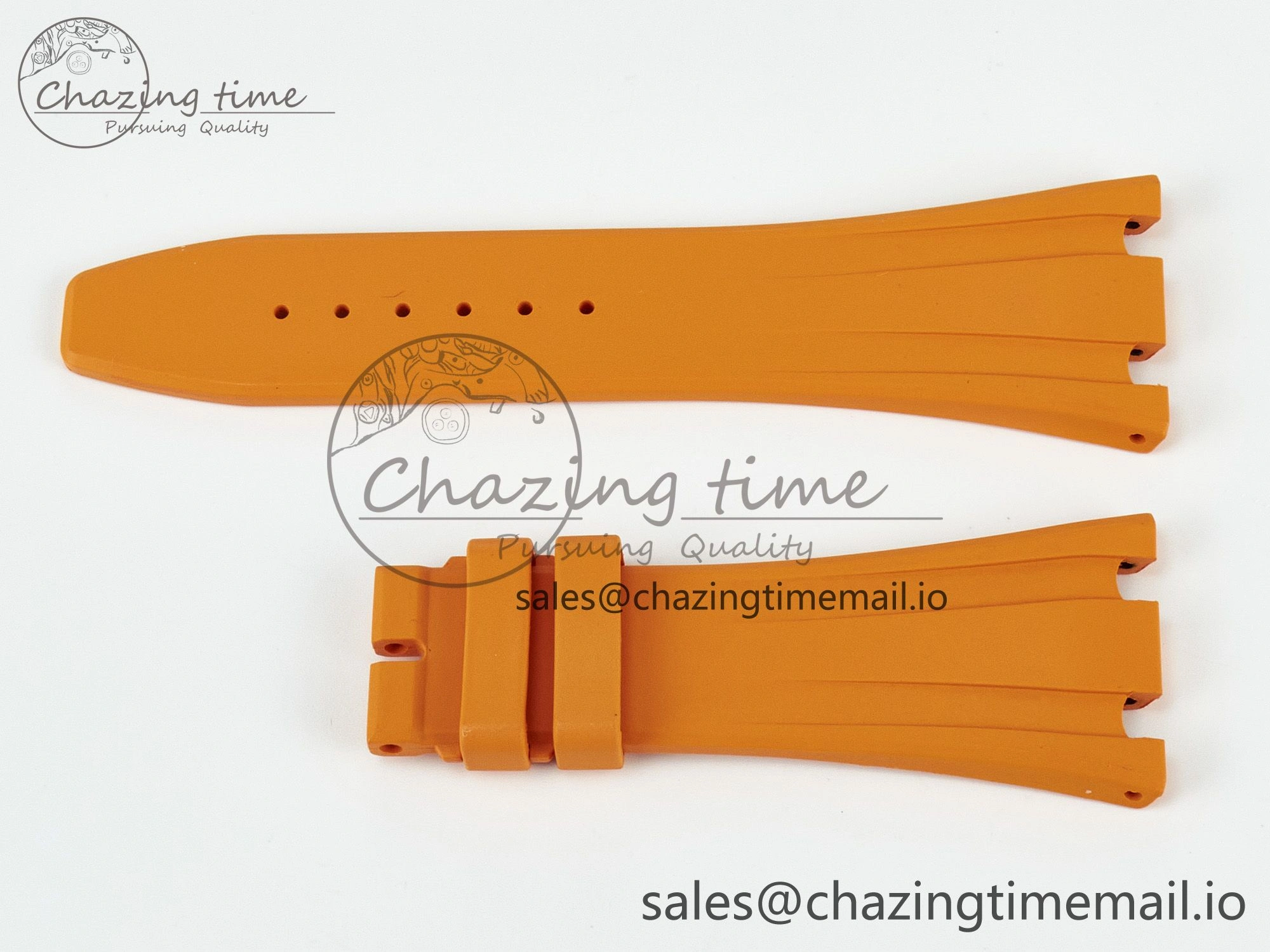 Royal Oak Offshore 26170 Best Edition Orange Rubber Strap (Fits the Gen size)