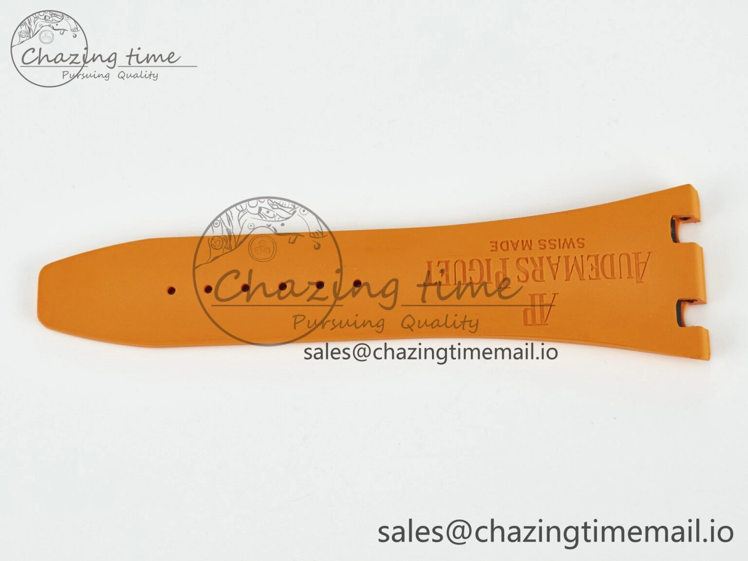 Royal Oak Offshore 26170 Best Edition Orange Rubber Strap (Fits the Gen size)