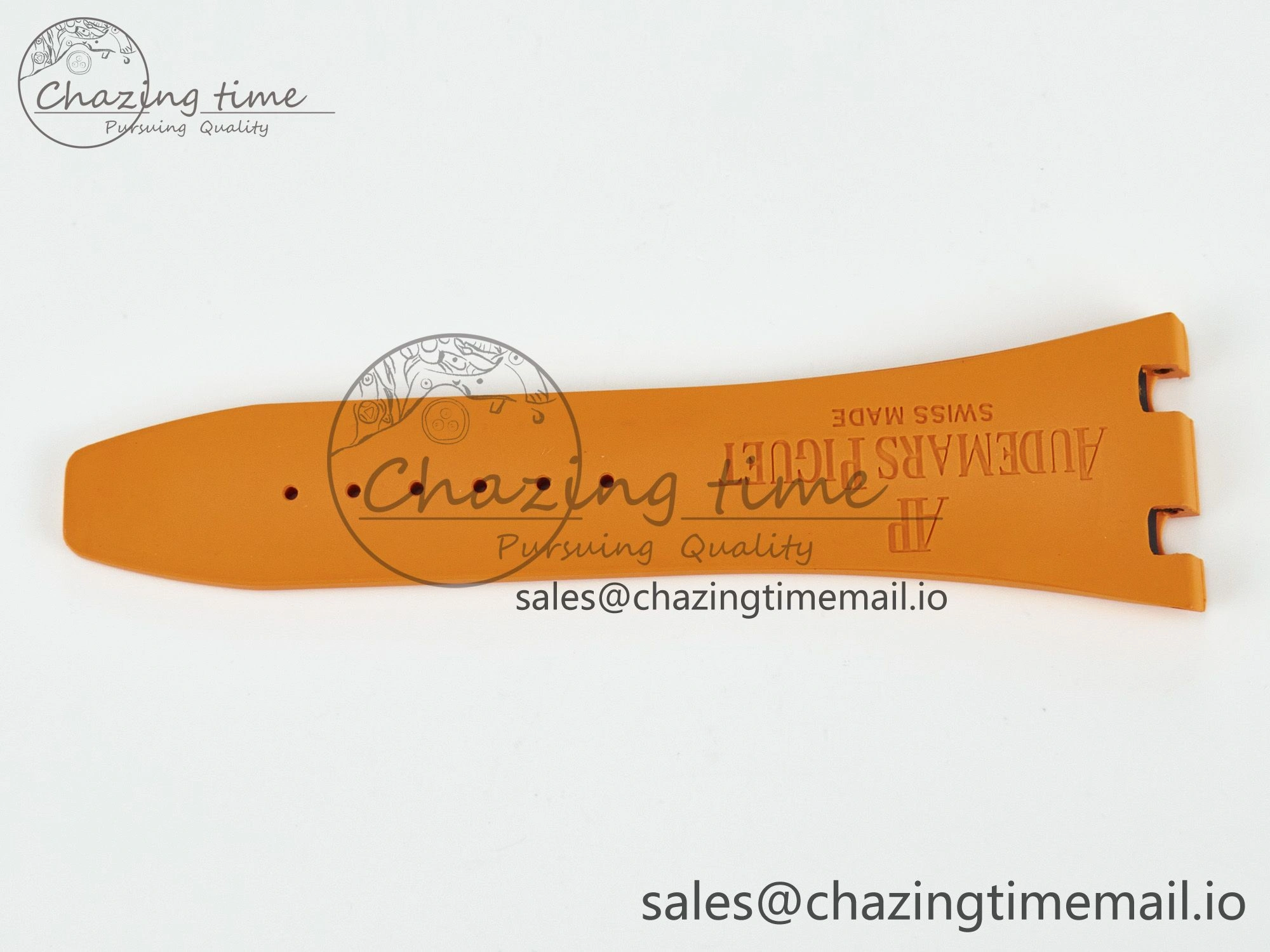 Royal Oak Offshore 26170 Best Edition Orange Rubber Strap (Fits the Gen size)
