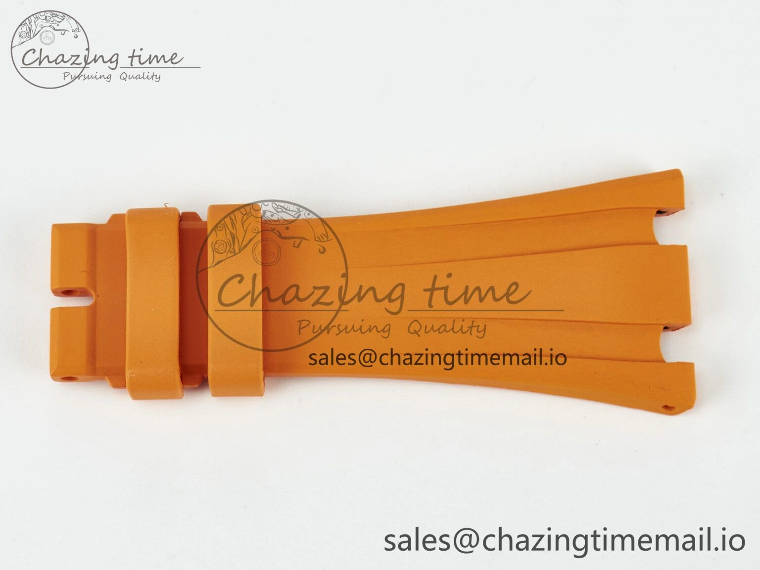 Royal Oak Offshore 26170 Best Edition Orange Rubber Strap (Fits the Gen size)