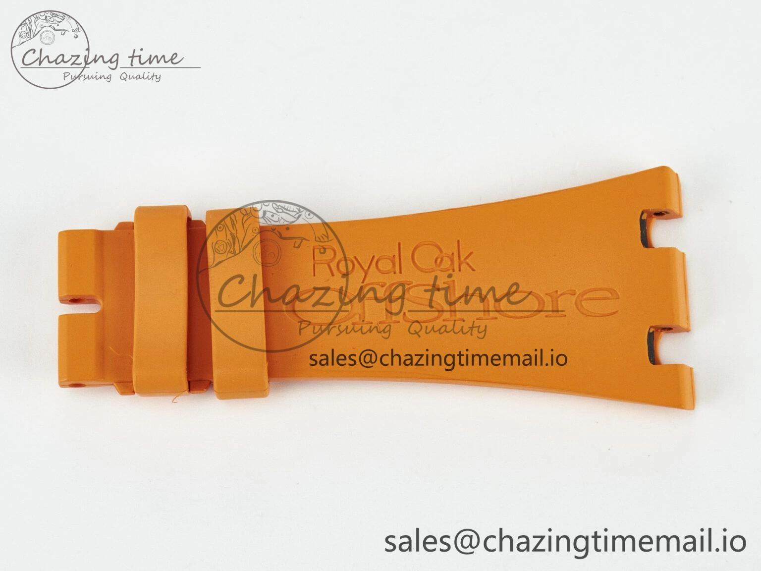 Royal Oak Offshore 26170 Best Edition Orange Rubber Strap (Fits the Gen size)