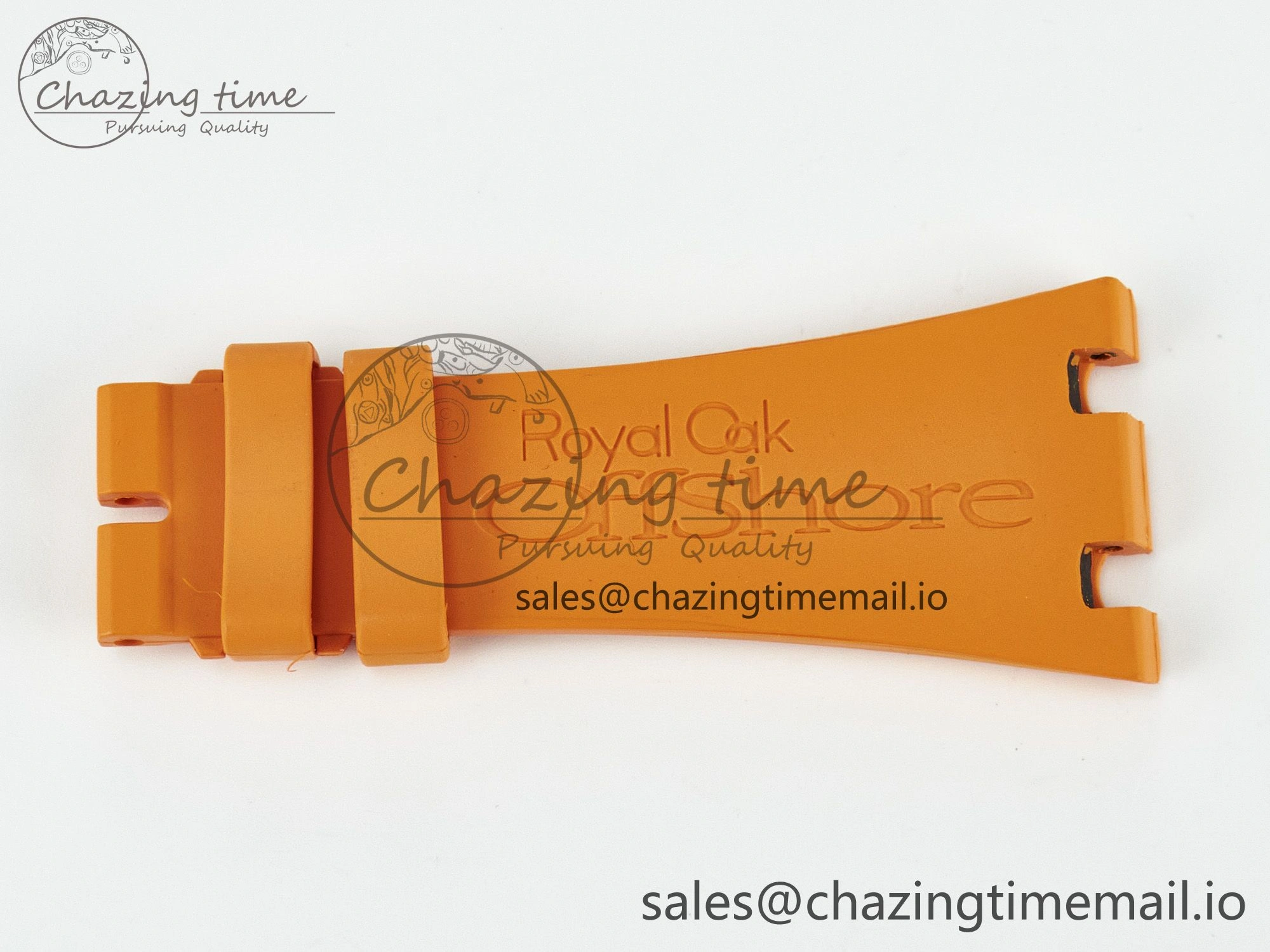 Royal Oak Offshore 26170 Best Edition Orange Rubber Strap (Fits the Gen size)