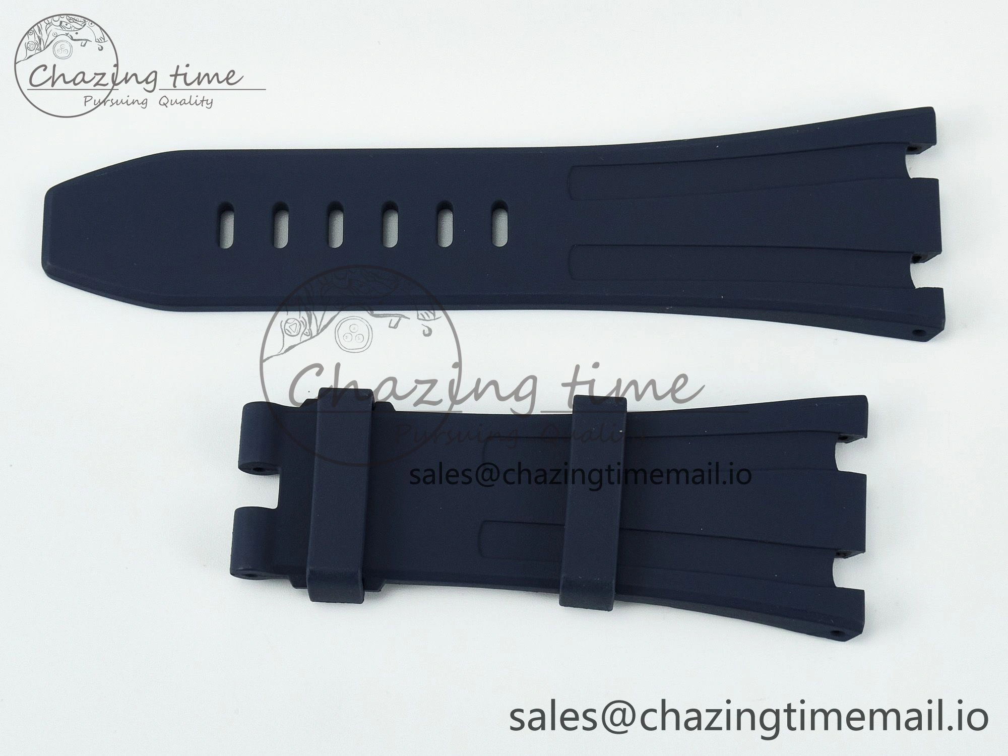 Royal Oak Offshore 26470 Best Edition Blue Rubber Strap (Fits the Gen size)