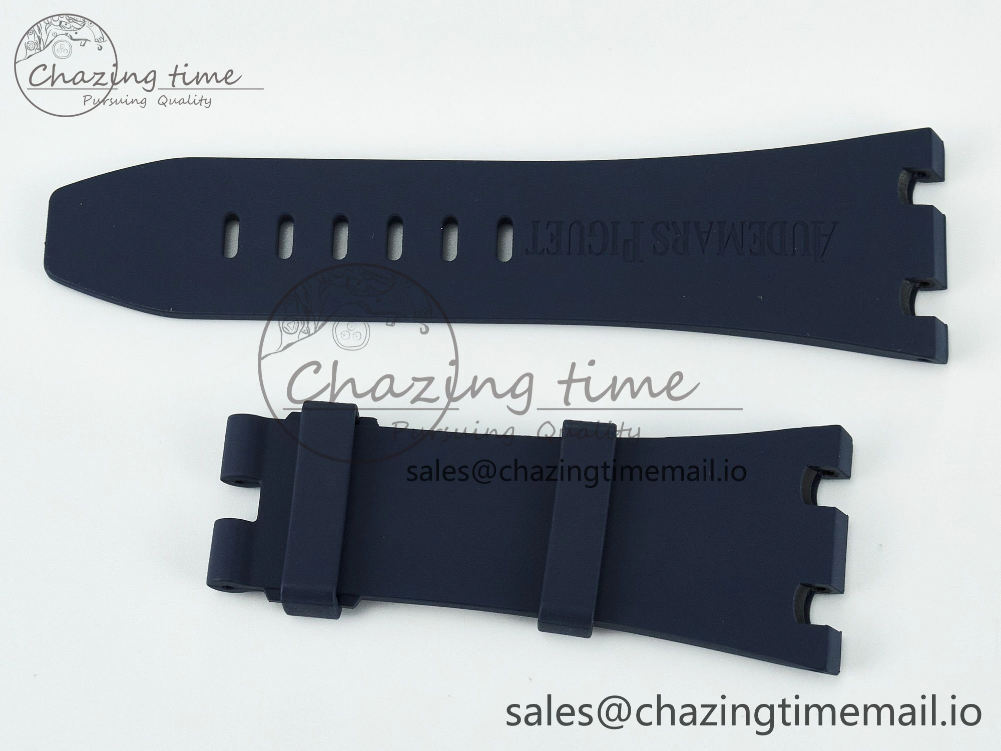 Royal Oak Offshore 26470 Best Edition Blue Rubber Strap (Fits the Gen size)