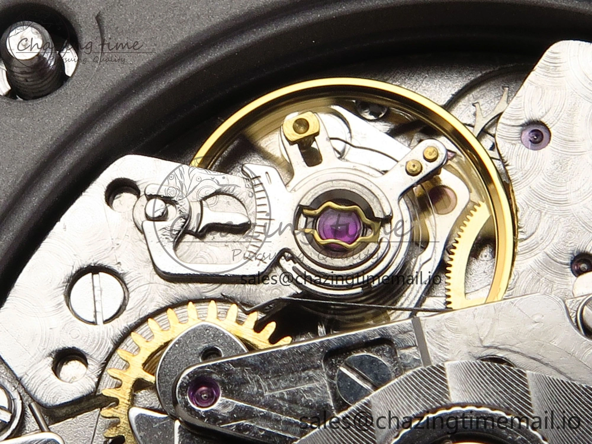 Royal Oak Offshore 42mm  Rubberclad SS TKF 1:1 Best Edition Black White Dial on Black Rubber Strap A3126