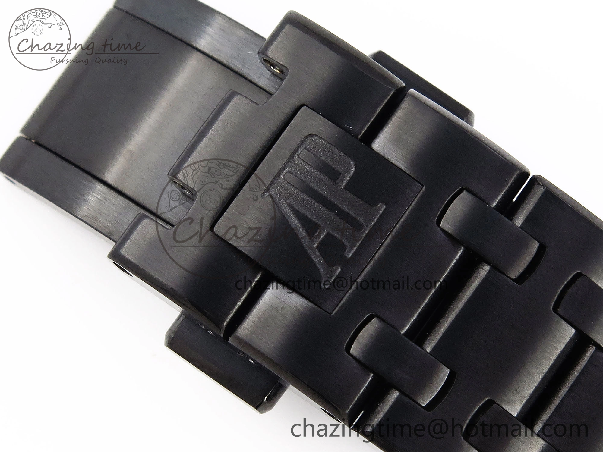 Royal Oak Offshore 42mm Black Ceramic APF 1:1 Best Edition Black Textured Dial on Black Ceramic Bracelet A4404